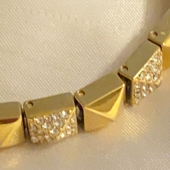 Michael Kors Gold Tone Link Bracelet - Picture 5 of 16